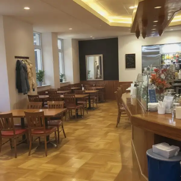 Уборка ресторана перед открытием - после уборки